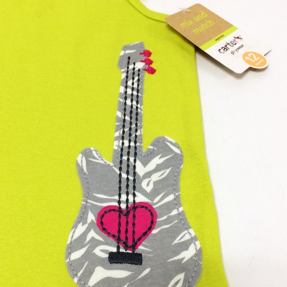 Carter's Playwear Bright Green  Tank - Picture 2 of 8